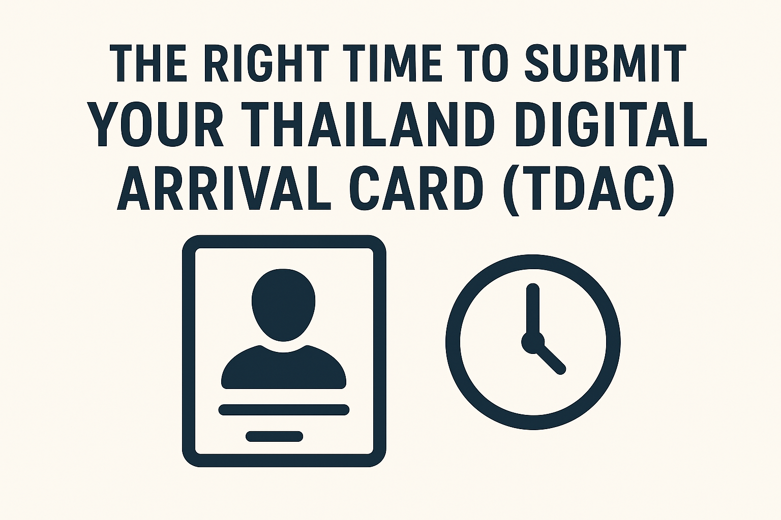 Thailand Arrival Card TDAC